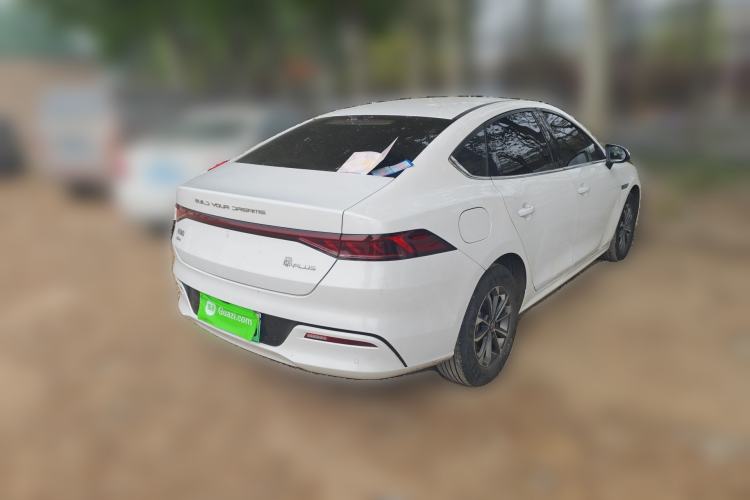 Used BYD Qin PLUS 2024 HONOR Edition DM-i 55KM Leading Model Rear Right 45 Deg