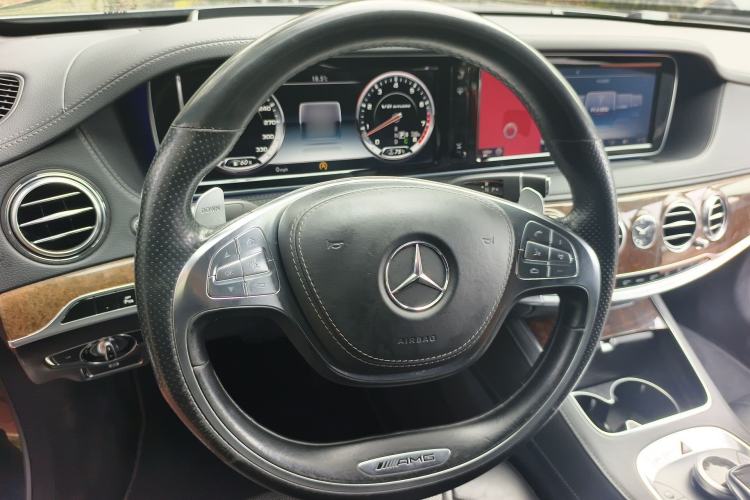 Used Mercedes-Benz S-Class AMG 2014 AMG S 63 L 4MATIC Steering Wheel