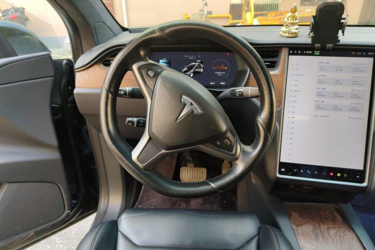 Used Tesla Model X 2016 X 75D Steering Wheel