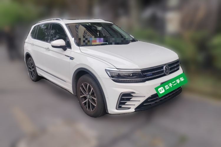 Used Volkswagen Tiguan L New Energy 2019 430 PHEV Hybrid Flagship Model Front Right 45 Deg