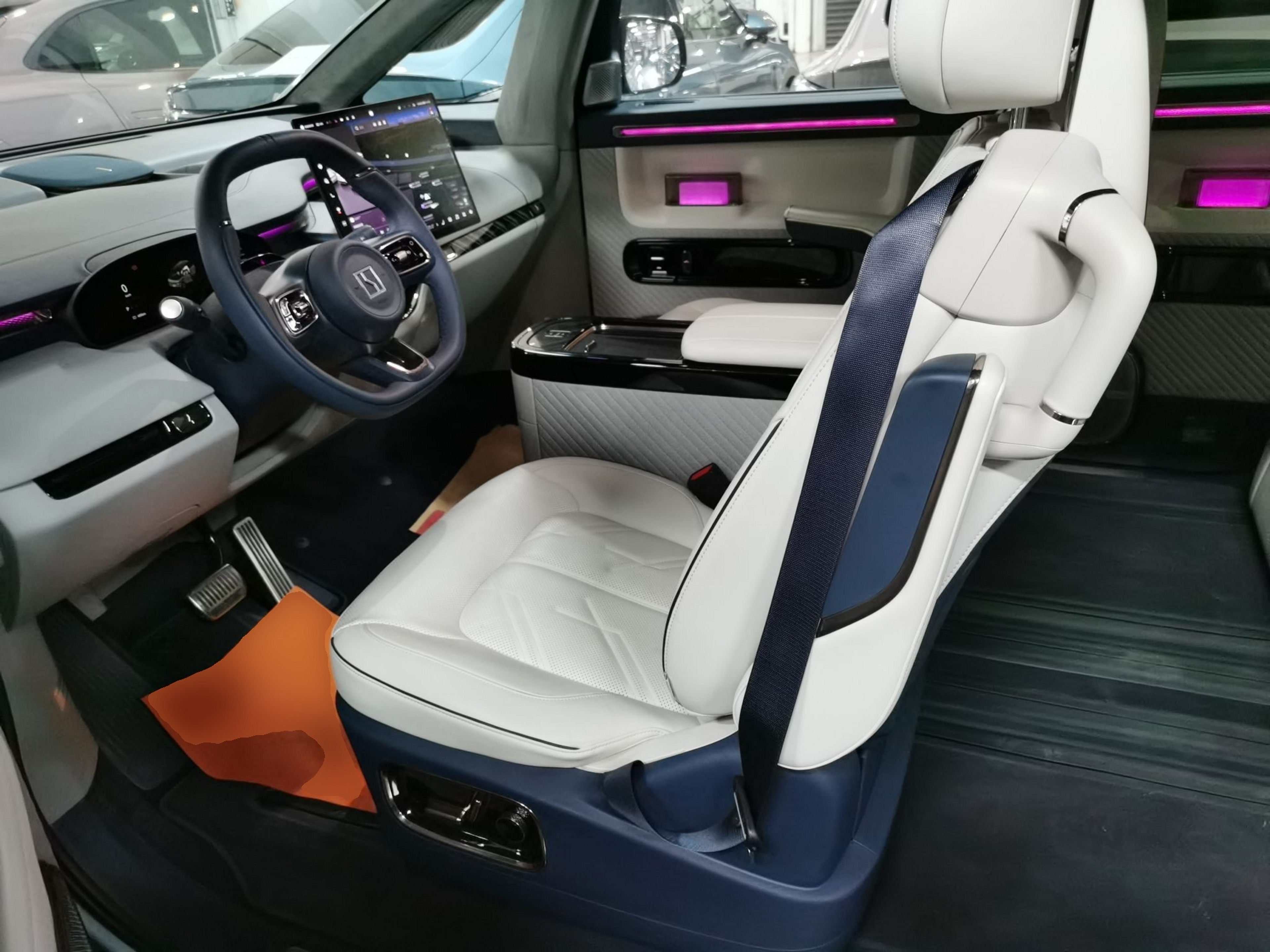Avant de la voiture