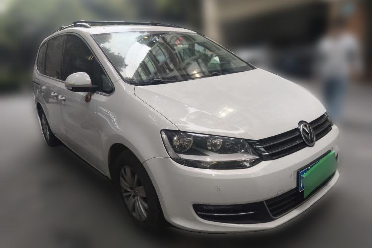 Used Volkswagen Sharan 2014 2.0 TSI Standard Model Front Right 45 Deg