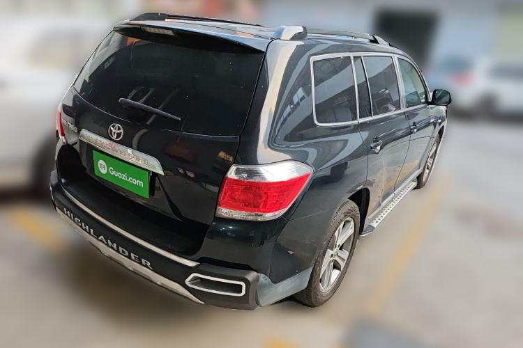Used Toyota Highlander 2013 2.7L Two-Wheel Drive 7-Seater Zijin Edition Rear Right 45 Deg