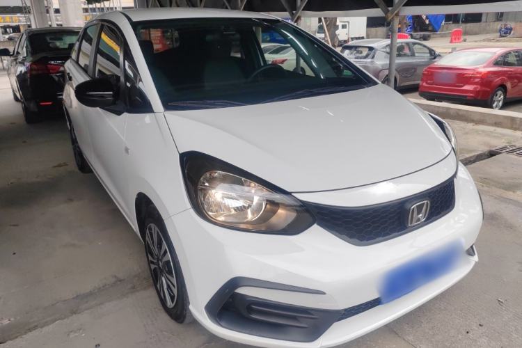 Used Honda Fit 2021 1.5L CVT Trendy Edition Front Right 45 Deg