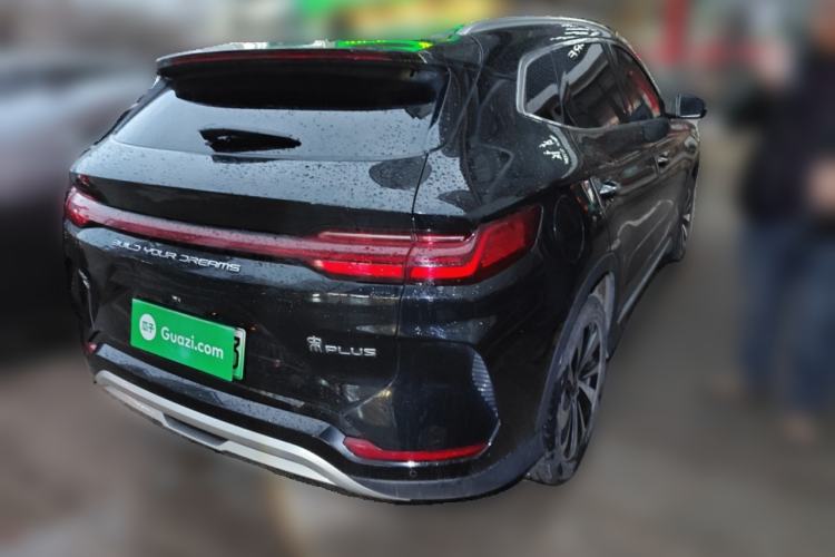 Used BYD Song PLUS New Energy 2024 HONOR Edition DM-i 71km Luxury Model Rear Right 45 Deg