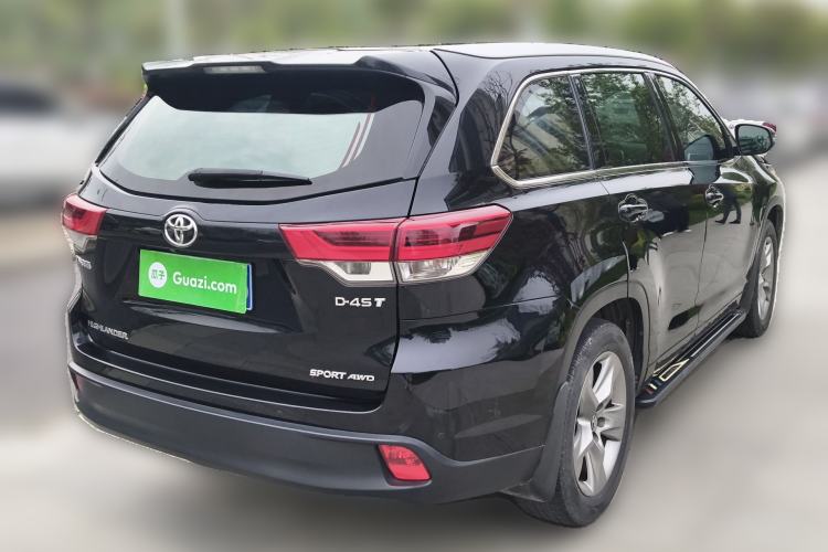 Used Toyota Highlander 2018 2.0T Four-Wheel Drive Luxury Version 7 Seats China VI Standard