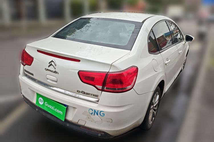 Used Citroen C-Quatre 2016 Classic Sedan 1.6L Manual CNG Rear Right 45 Deg