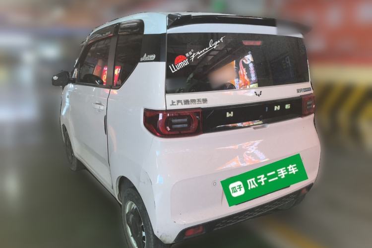 Used Wuling Hongguang MINIEV 2021 Macaron Fashion Edition Lithium-Ion Battery Rear Left 45 Deg