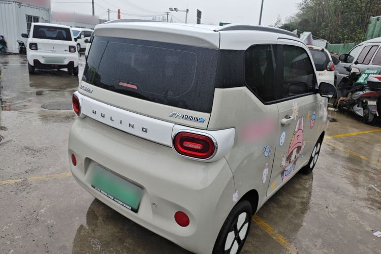Used Wuling Hongguang MINIEV 2024 3rd Generation 215km Advanced Version Rear Right 45 Deg