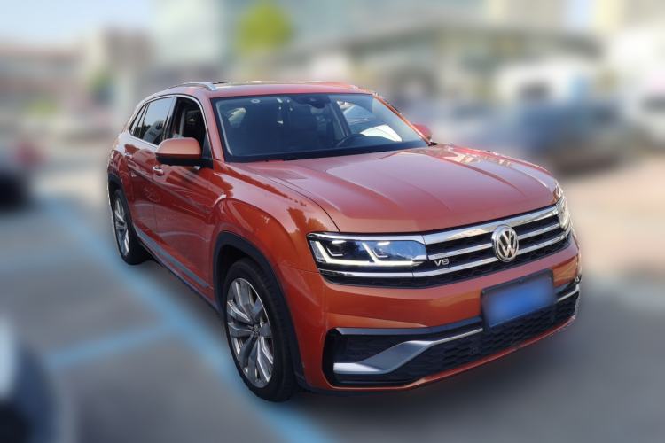 Used Volkswagen Teramont X 2019 530 V6 Four-Wheel Drive Prestige Flagship Edition Front Right 45 Deg