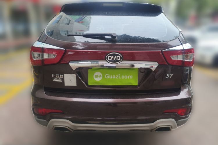 Used BYD S7 2016 2.0T Automatic Prestige Edition Rear