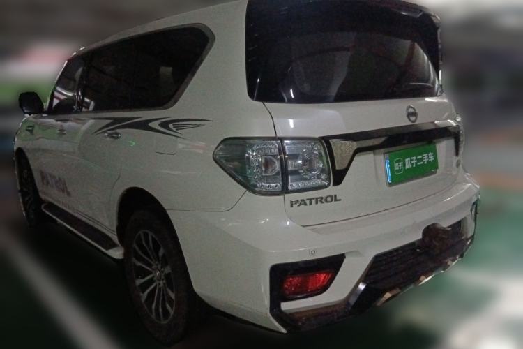 Used Nissan Patrol 2018 Y62 4.0 XE Middle East Rear Left 45 Deg
