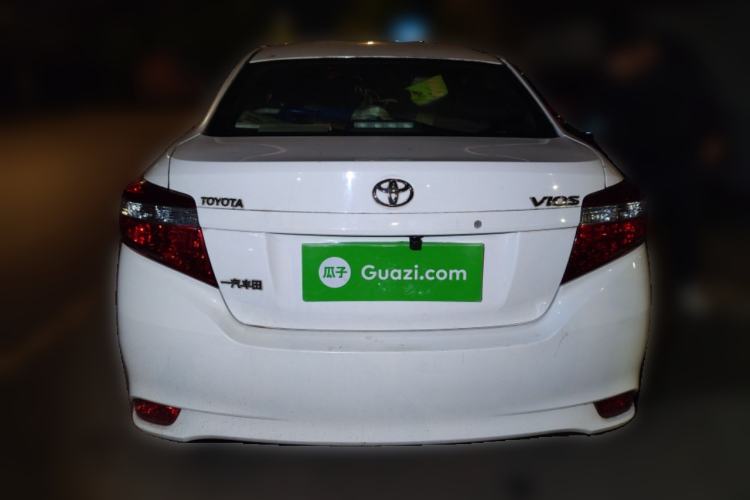 Used Toyota Vios 2014 1.3L Manual Xiang Edition Rear