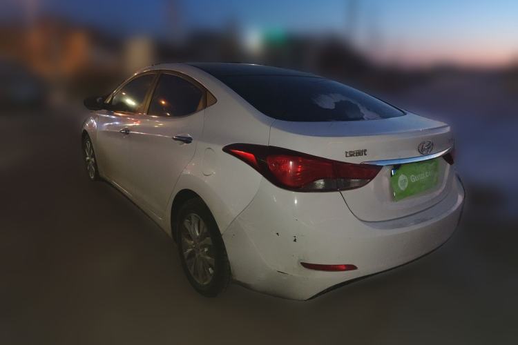 Used Hyundai Elantra (5th Generation / Langdong) 2016 1.6L Manual Luxury Model Rear Left 45 Deg