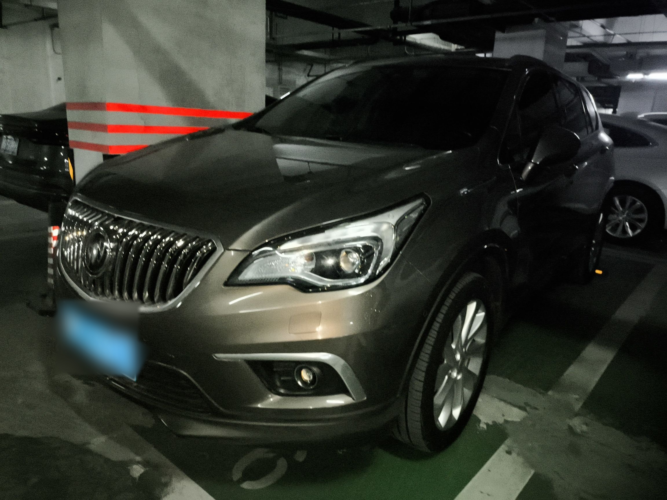 Parte inferior delantera