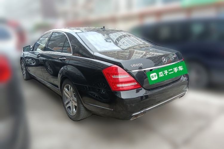 Used Mercedes-Benz S-Class 2010 S 600 L Rear Left 45 Deg