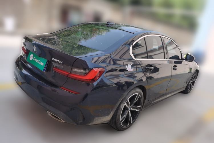 Used BMW 3 Series 2022 325i M Sport Package Rear Right 45 Deg