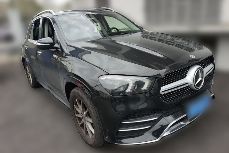 Used Mercedes-Benz GLE 2021 GLE 350 4MATIC Stylish Model Front Right 45 Deg