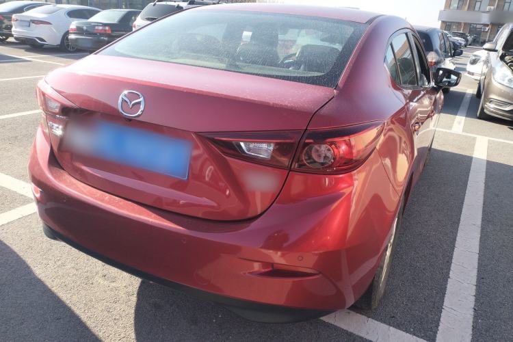 Used Mazda 3 Axela 2016 Sedan 1.5L Automatic Luxury Model Rear Right 45 Deg