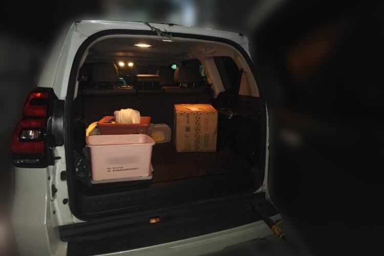 Used Toyota Prado 2018 3.5L Automatic TX-L with Rear-Mounted Spare Tire