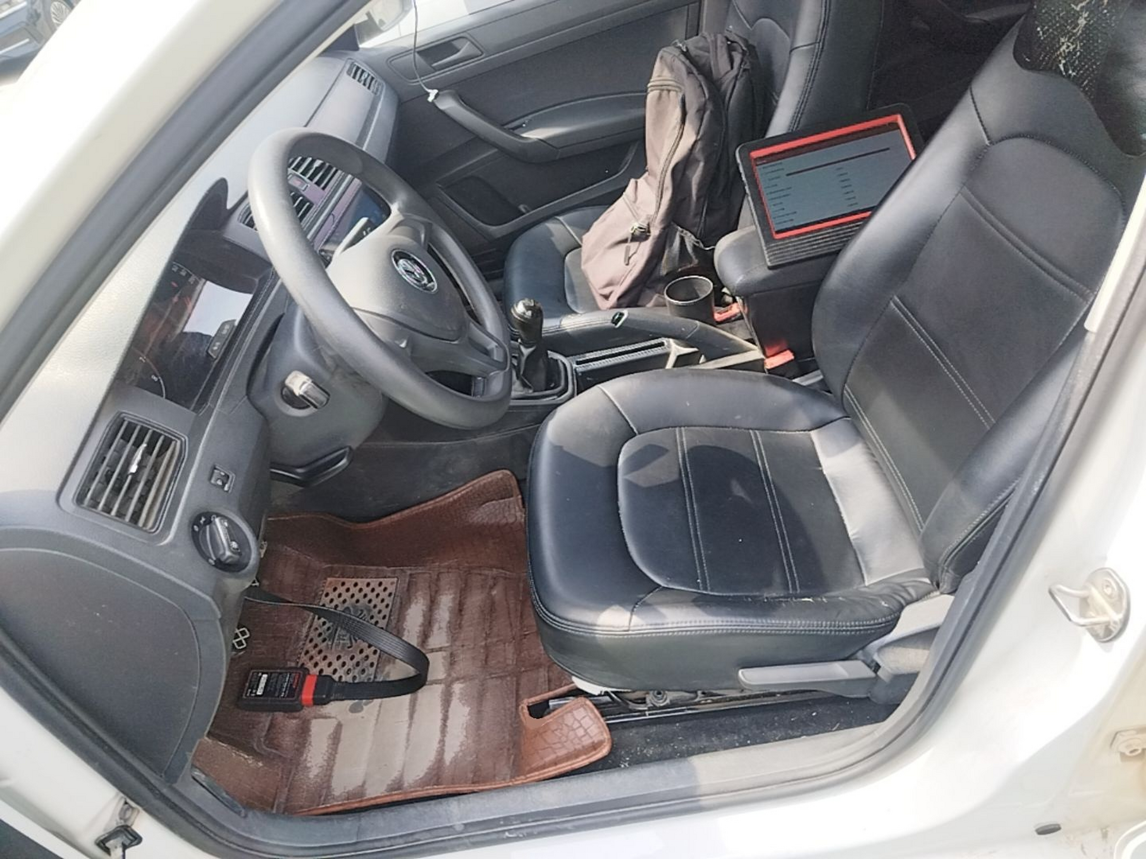 Avant de la voiture
