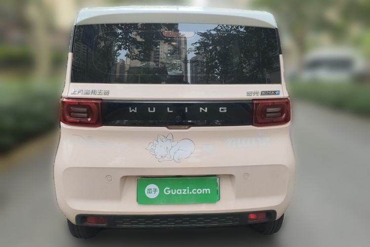 Used Wuling Hongguang MINIEV 2021 Macaron Premium Model – Lithium Iron Phosphate Rear
