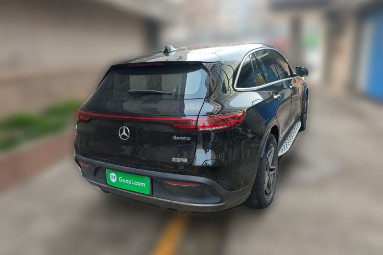Used Mercedes-Benz EQC 2021 EQC 400 4MATIC Rear Right 45 Deg