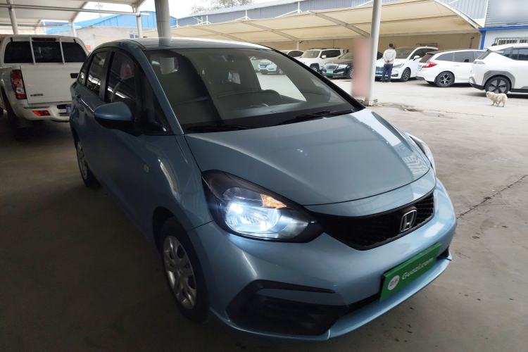 Used Honda Fit 2021 1.5L CVT Trend Edition Front Right 45 Deg