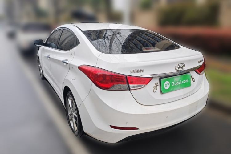 Used Hyundai Elantra (5th Generation / Langdong) 2012 1.6L Manual Leading Model Rear Left 45 Deg