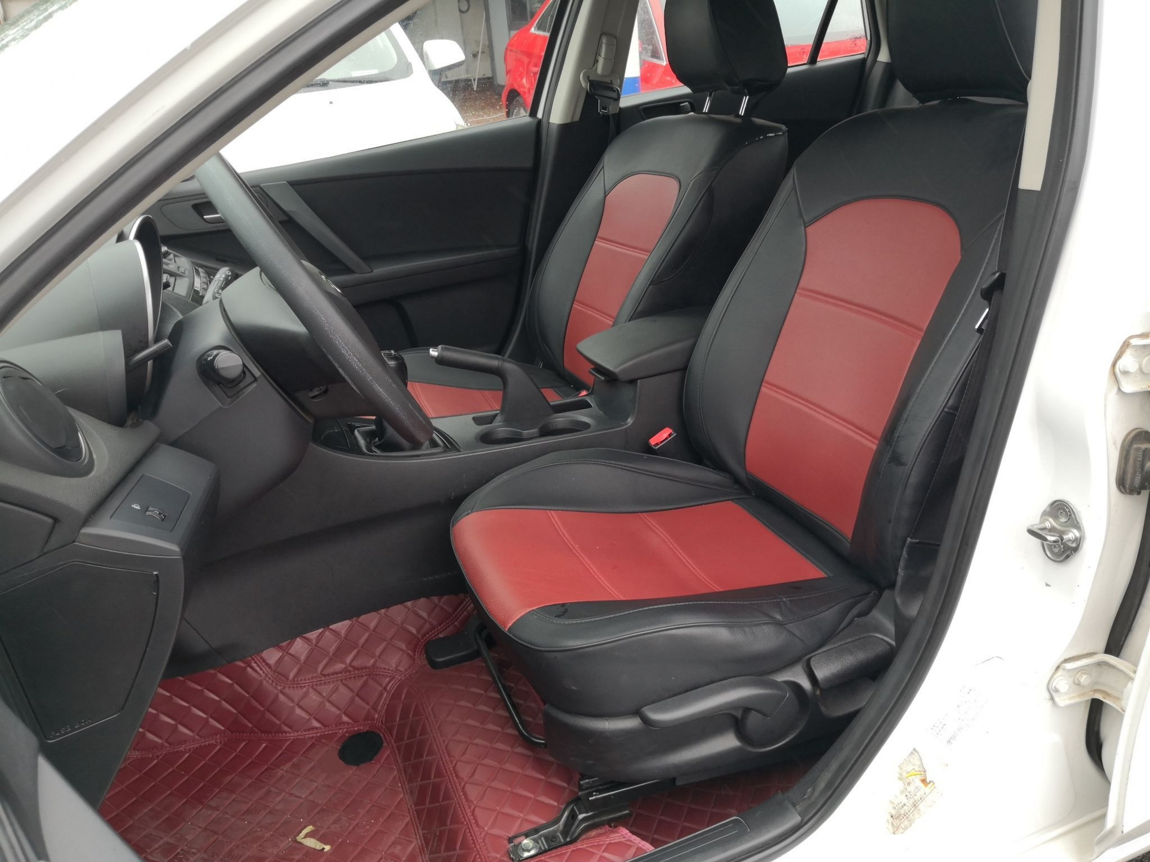 Avant de la voiture