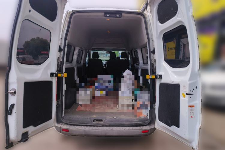 Used Ford Transit 2019 2.0T Diesel Multi-Purpose Commercial Vehicle Mid-Drive Mid-Roof 6-Seater China VI Standard