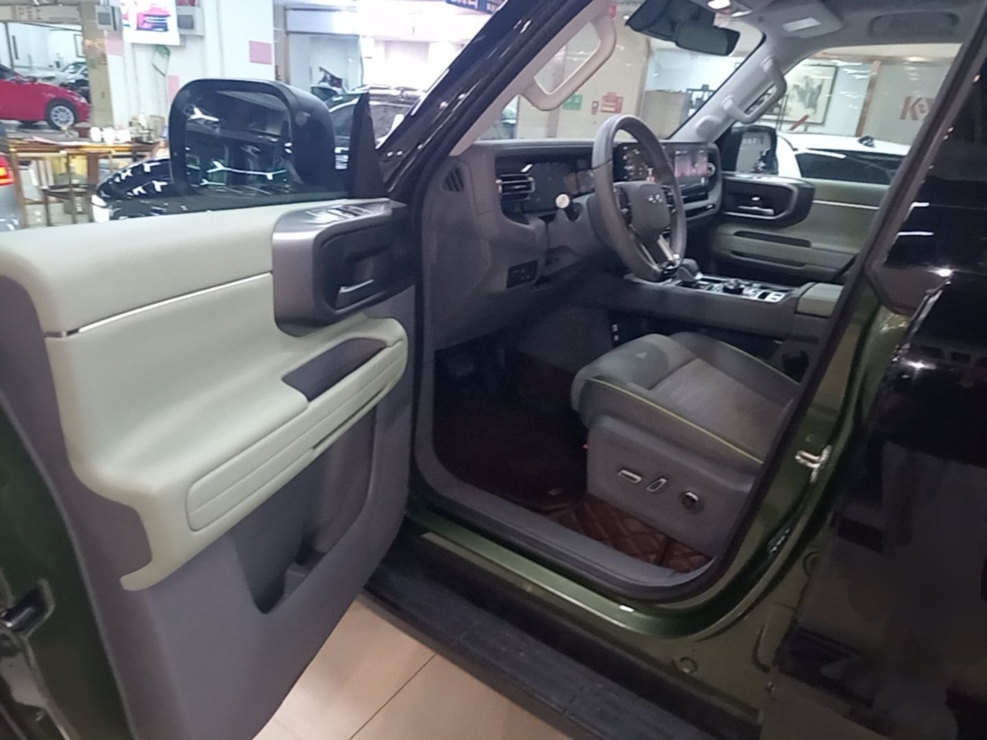 Avant de la voiture