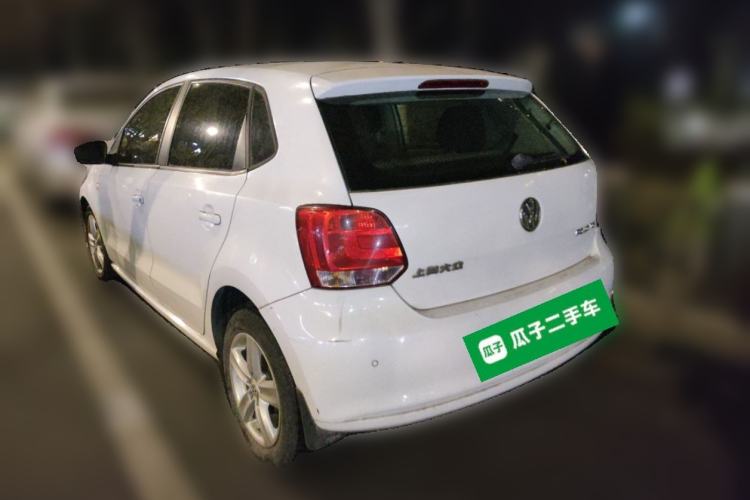 Used Volkswagen Polo 2011 1.6L Automatic ZhiShang Version Rear Left 45 Deg