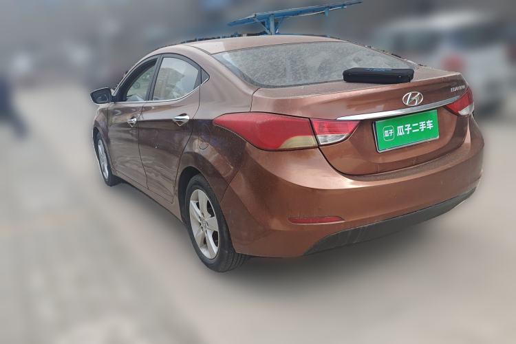 Used Hyundai Elantra (5th Generation / Langdong) 2012 1.6L Automatic Leading Model Rear Left 45 Deg