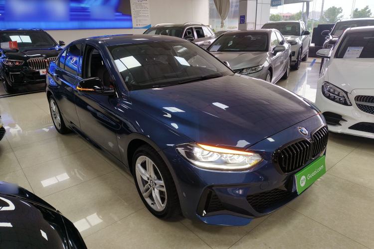 Used BMW 1 Series 2021 Revised 120i M Sport Night Edition Front Right 45 Deg