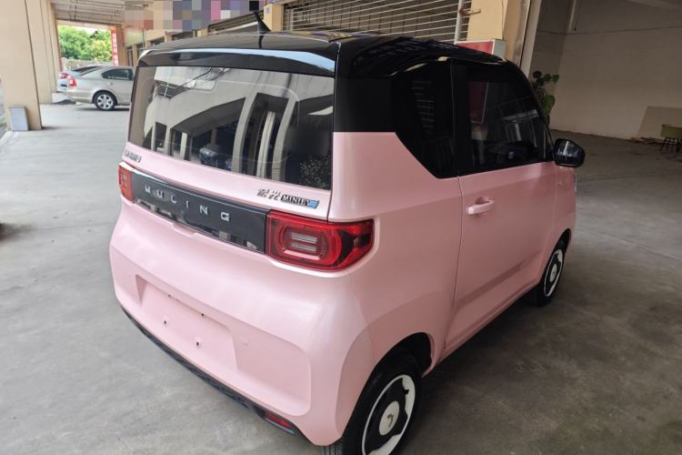 Used Wuling Hongguang MINIEV 2022 Macaron Premium Model – Lithium Iron Phosphate Rear Right 45 Deg