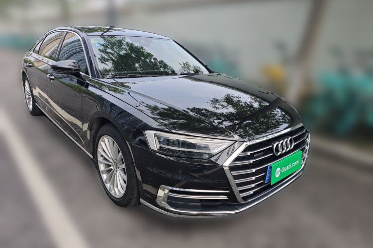 Used Audi A8 2018 A8L 55 TFSI quattro Launch Edition Elite Model Front Right 45 Deg