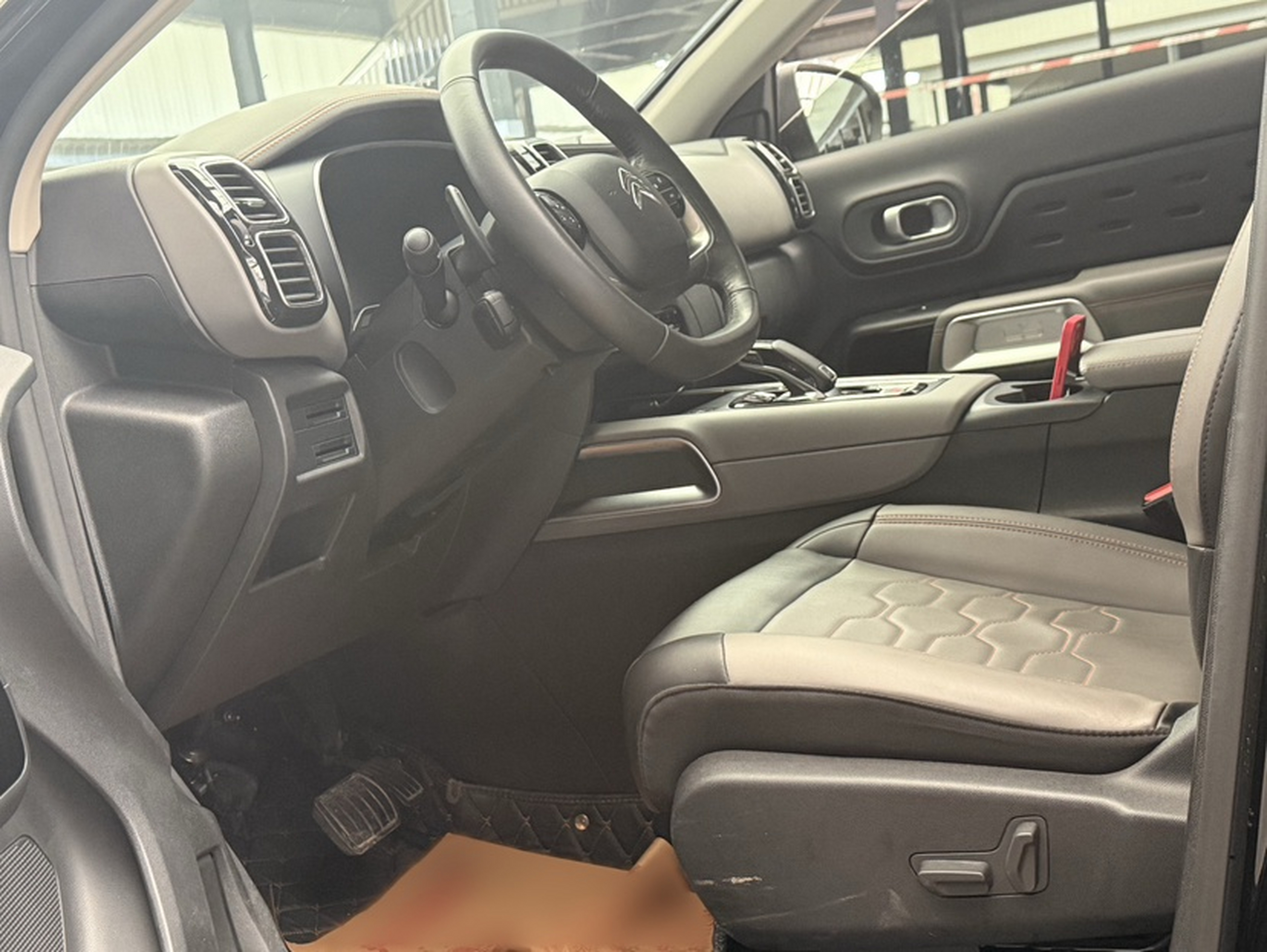 Avant de la voiture