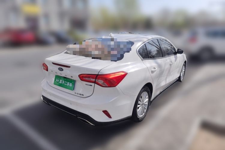 Used Ford Focus 2021 Sedan EcoBoost 180 Automatic Trendy Model Rear Right 45 Deg