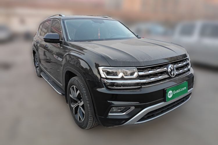 Used Volkswagen Teramont 2019 380TSI Four-Wheel Drive Luxury Version China V Standard Front Right 45 Deg