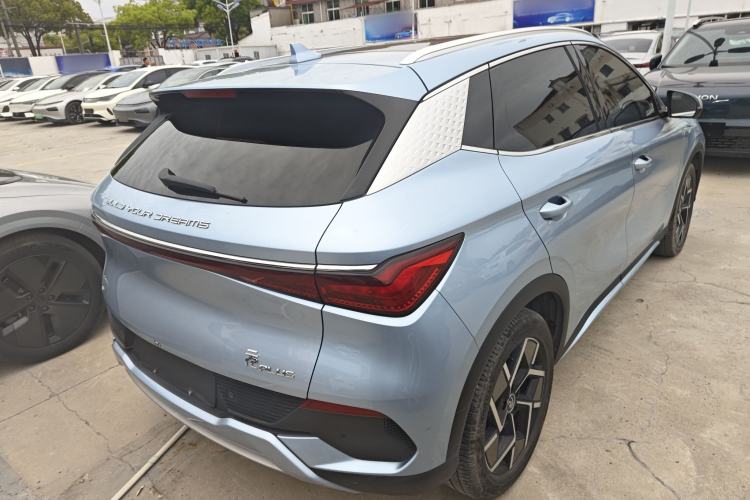 Used BYD Yuan PLUS 2023 Champion Edition 510KM Superior Model Rear Right 45 Deg