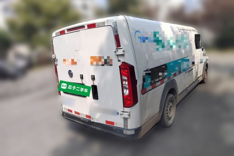 Used Foton Intelligent Blue Elf E7 2023 Pure Electric Van Flat Roof 2 Seats CATL 46.36 kWh