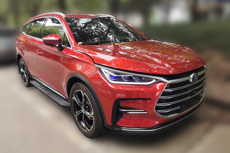 Used BYD Tang New Energy 2021 DM-i 112KM Prestige Model Front Right 45 Deg