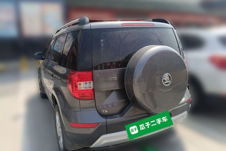 Used Skoda Yeti 2014 1.4 TSI DSG Polar Edition Rear Left 45 Deg