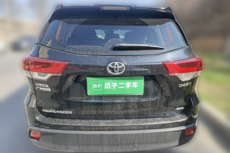 Used Toyota Highlander 2018 2.0T Four-Wheel Drive Elite Edition 7 Seats China VI Standard Rear