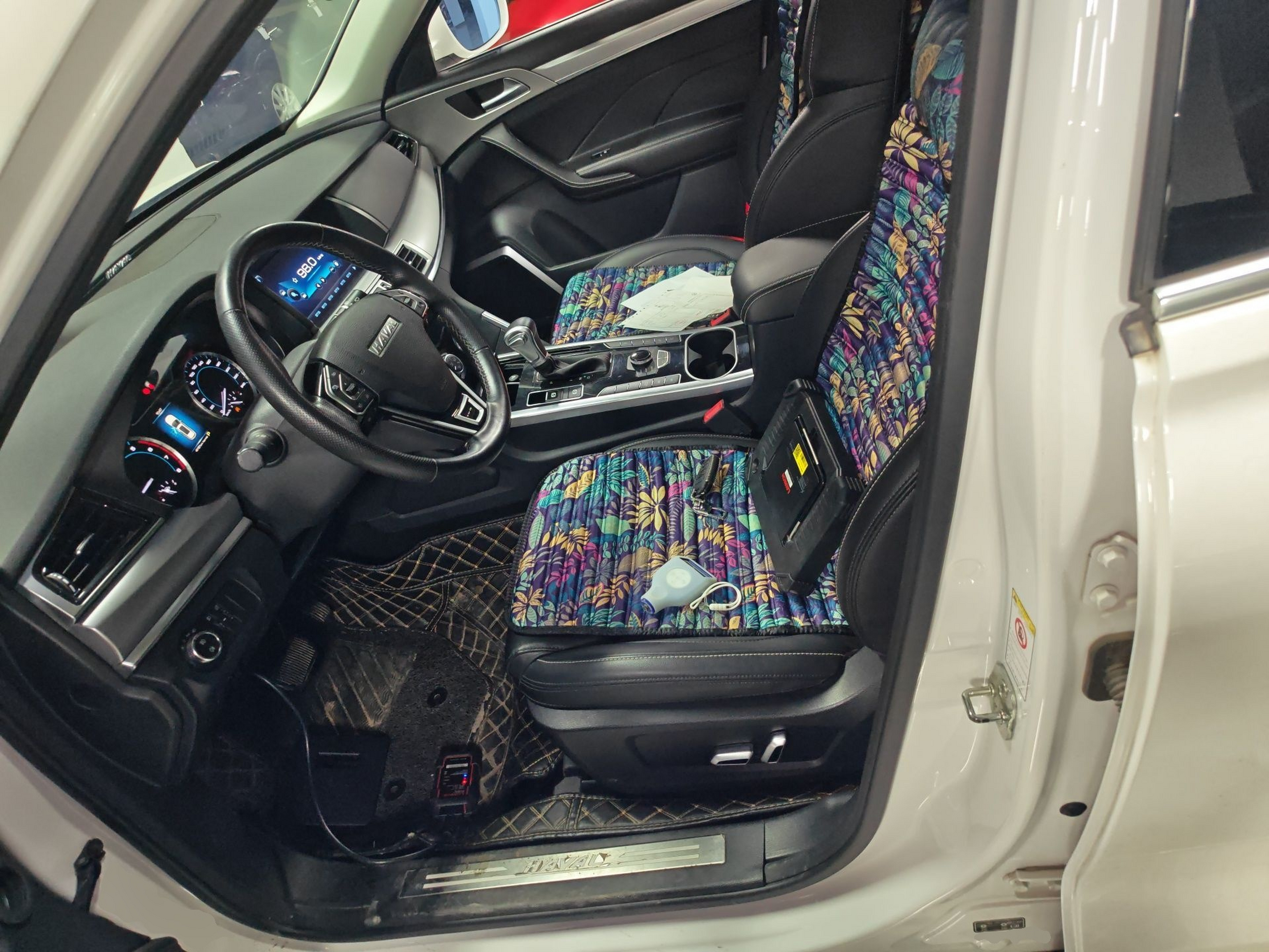 Avant de la voiture