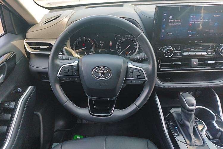 Used Toyota Highlander 2022 380T Four-Wheel Drive Prestige Edition 7-Seater Steering Wheel
