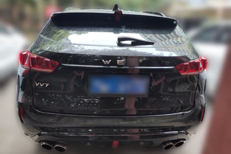 Used Wey VV7 2017 VV7c 2.0T Flagship Model Rear