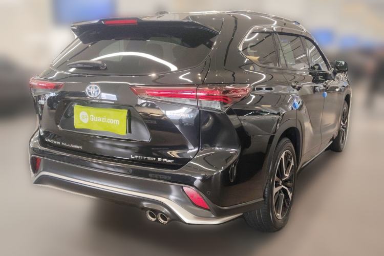 Used Toyota Crown Kluger 2023 2.5L HEV Four-Wheel Drive Flagship Edition Rear Right 45 Deg