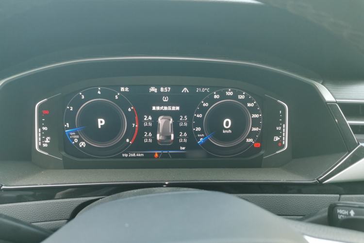 Used Volkswagen FAW-Volkswagen CC 2021 Estate Vehicle 380TSI Vizzion Edition Instrument Cluster